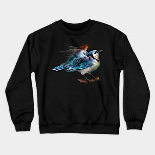 fairy rider Crewneck Sweatshirt